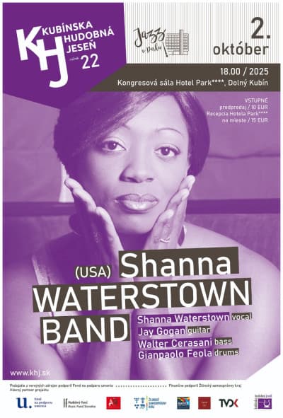 Plagát koncertu Shanna Waterstown Band